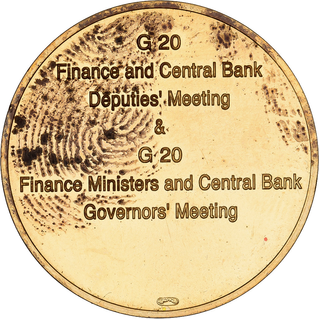 Francia, ficha, G-20, Paris, 2011, Nichel-alluminio-bronzo, SPL-