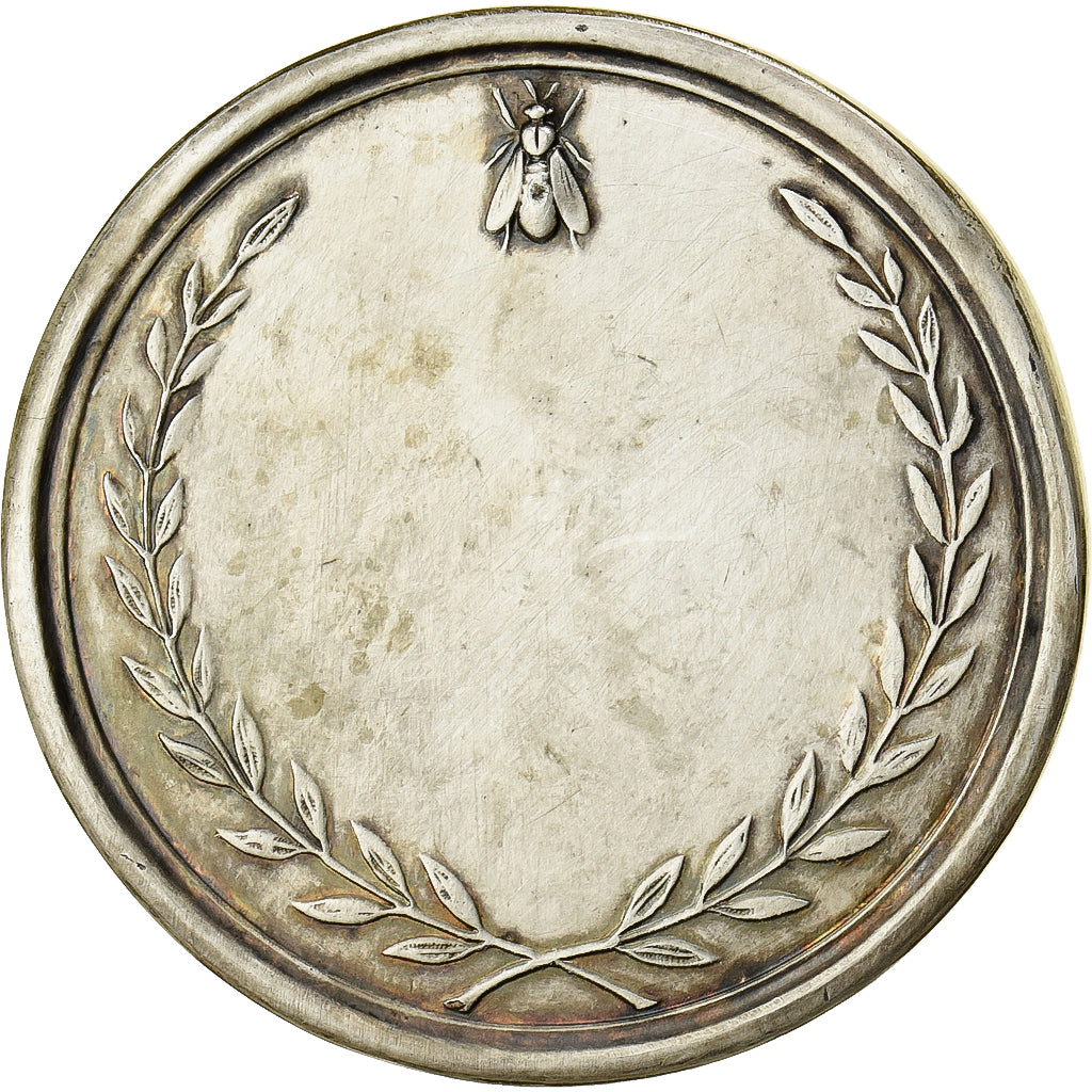 França, medalha, Napoléon, Empereur des Français, Bronze Prateado, AU(55-58)
