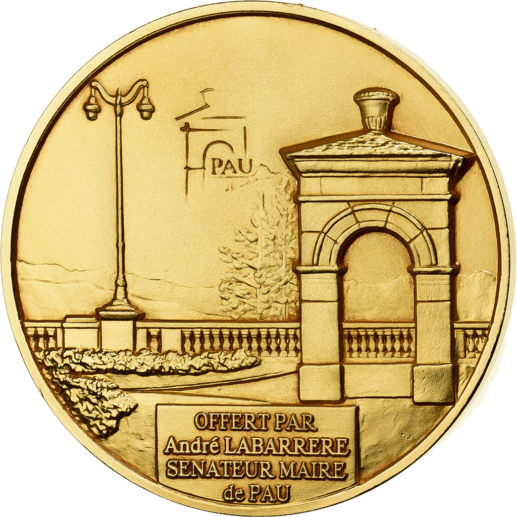 Francia, medaglia, Ville de Pau, Henri IV, Bronze Florentin, Pichard, SPL