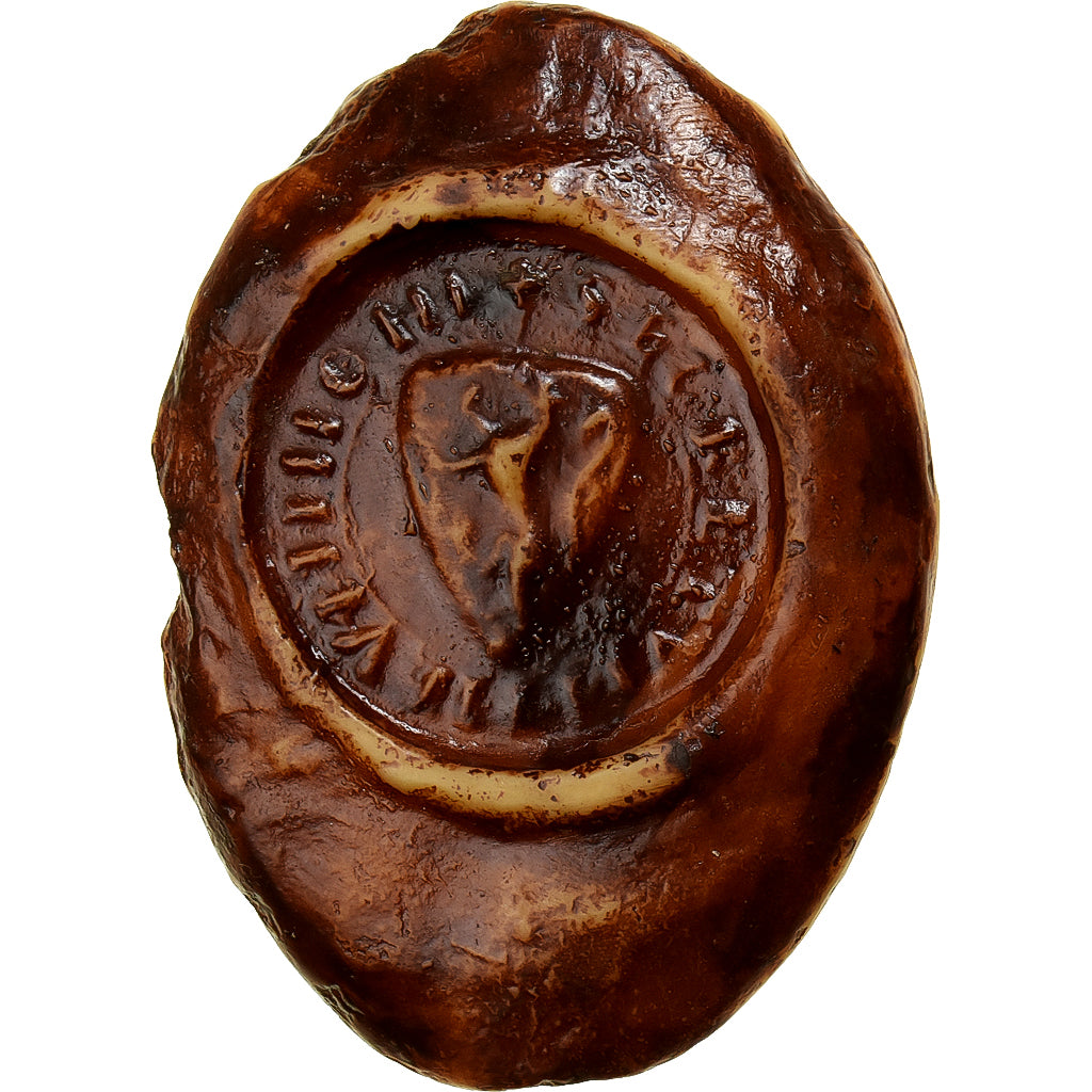 Francia, medaglia, Moulage, Reproduction du Sceau de Marguerite de Flandre