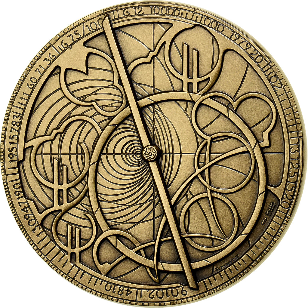 Francia, medaglia, L'Astrobale, 2003, MDP, Bronze Florentin, Mayot, FDC