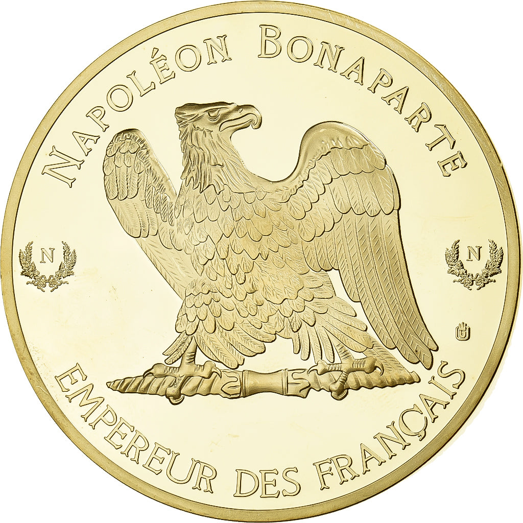 Francia, medaglia, Le Retour de Napoléon, 1815, Rame dorato, SPL+