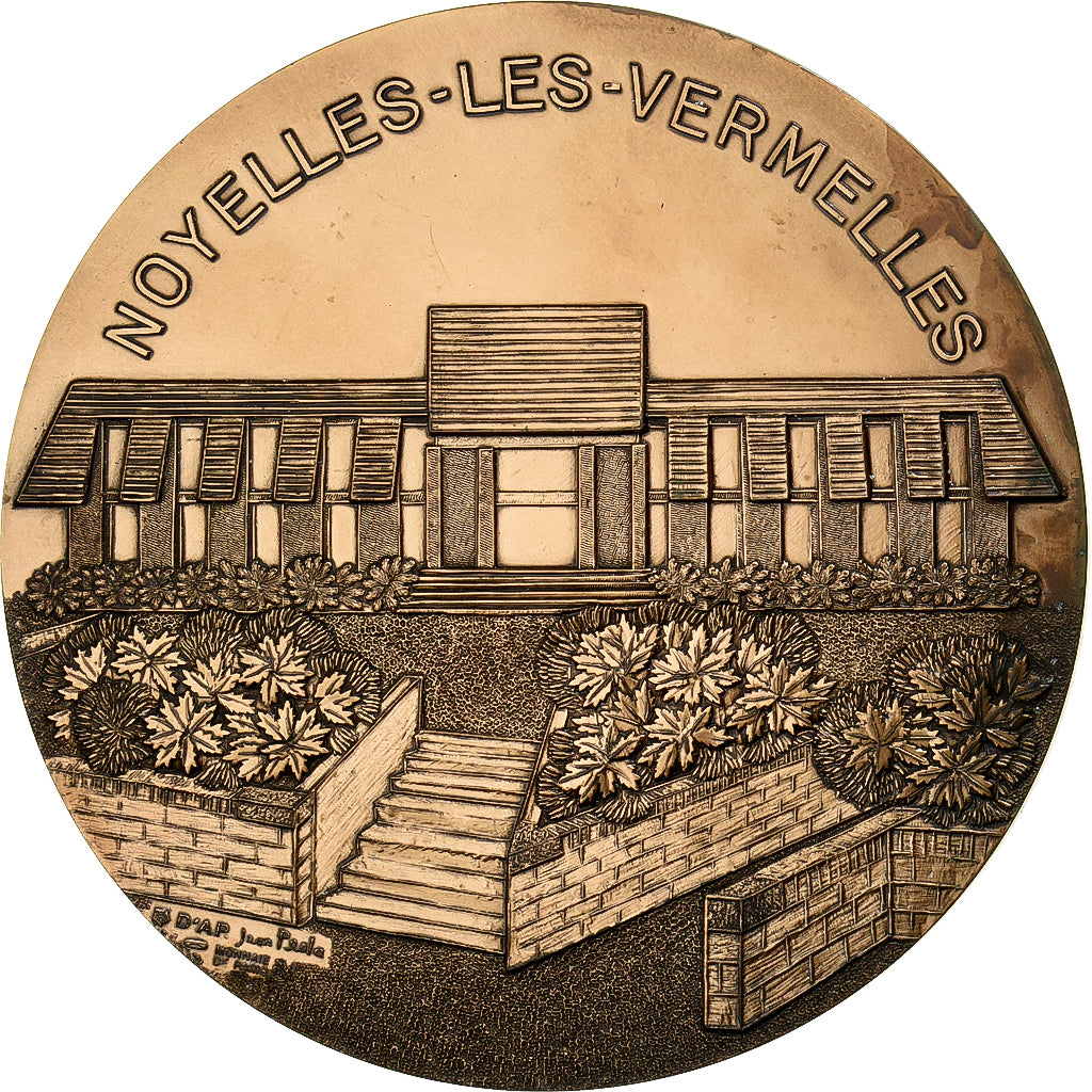 France, Medal, Ville de Noyelles-les-Vermelles, Bronze, Monnaie de Paris