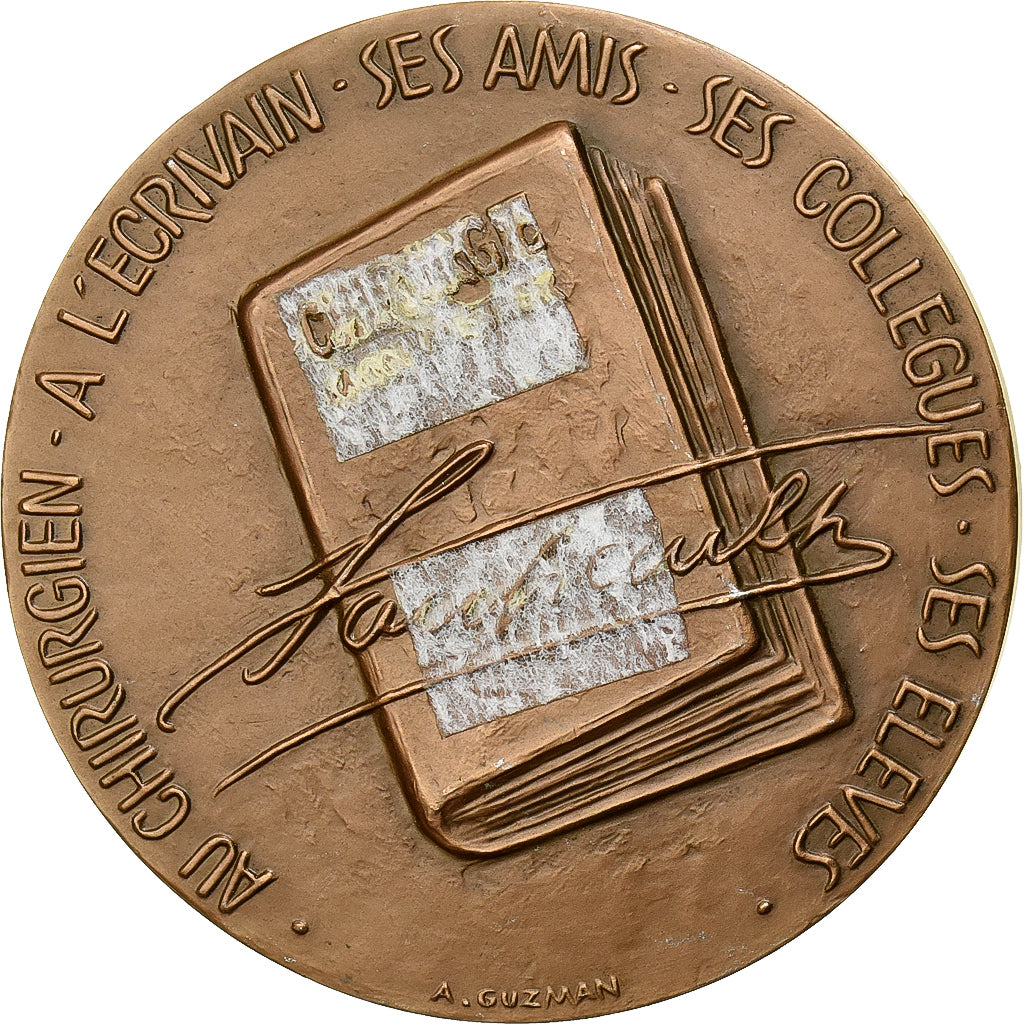 Francia, medaglia, Médecine, Professeur Georges Soupault, 1968, Bronzo, A.