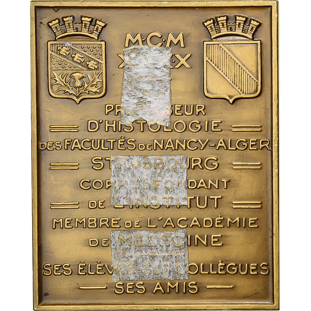 France, Medal, Professeur Pol Bouin, 1940, Bronze, Guilbert, AU(55-58)