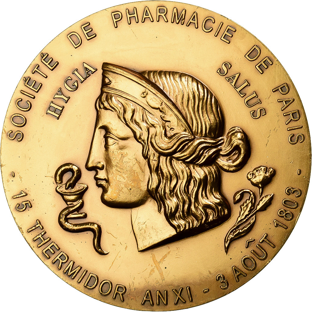Francia, medaglia, Bicentenaire de l'Académie Nationale de Pharmacie, 2003