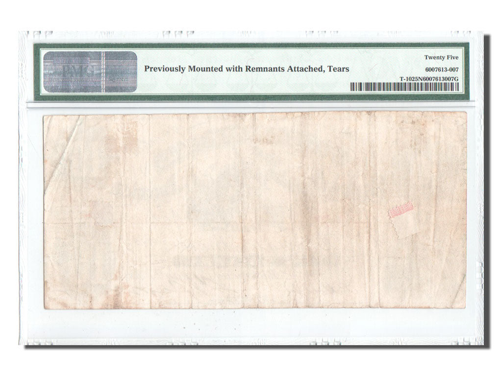 Stati Confederati d'America, 10 Dollars, 1861-07-25, VF25 NET, PMG, VF25