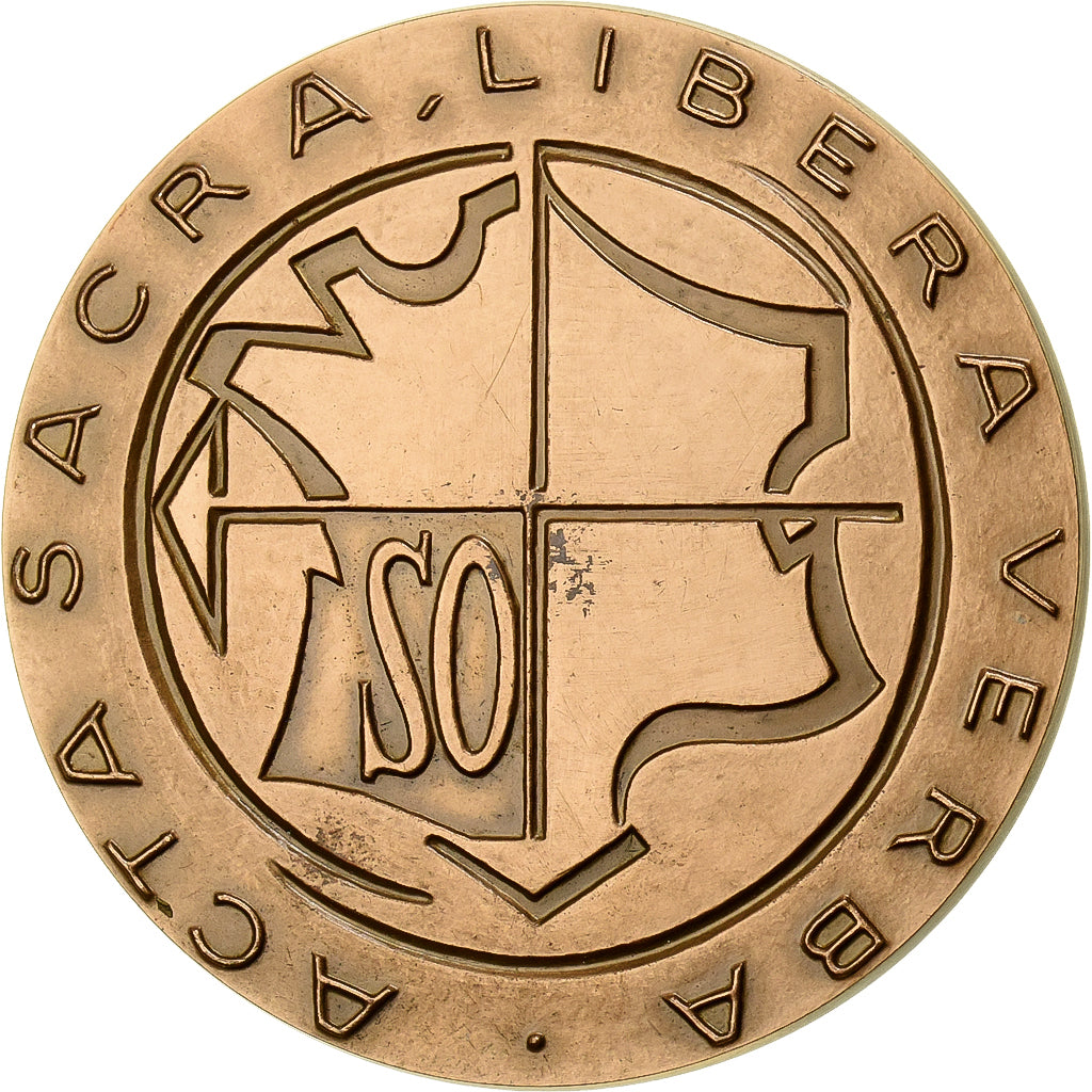 Francia, medaglia, Jacques LEMOINE, 1968, Bronzo, SPL-