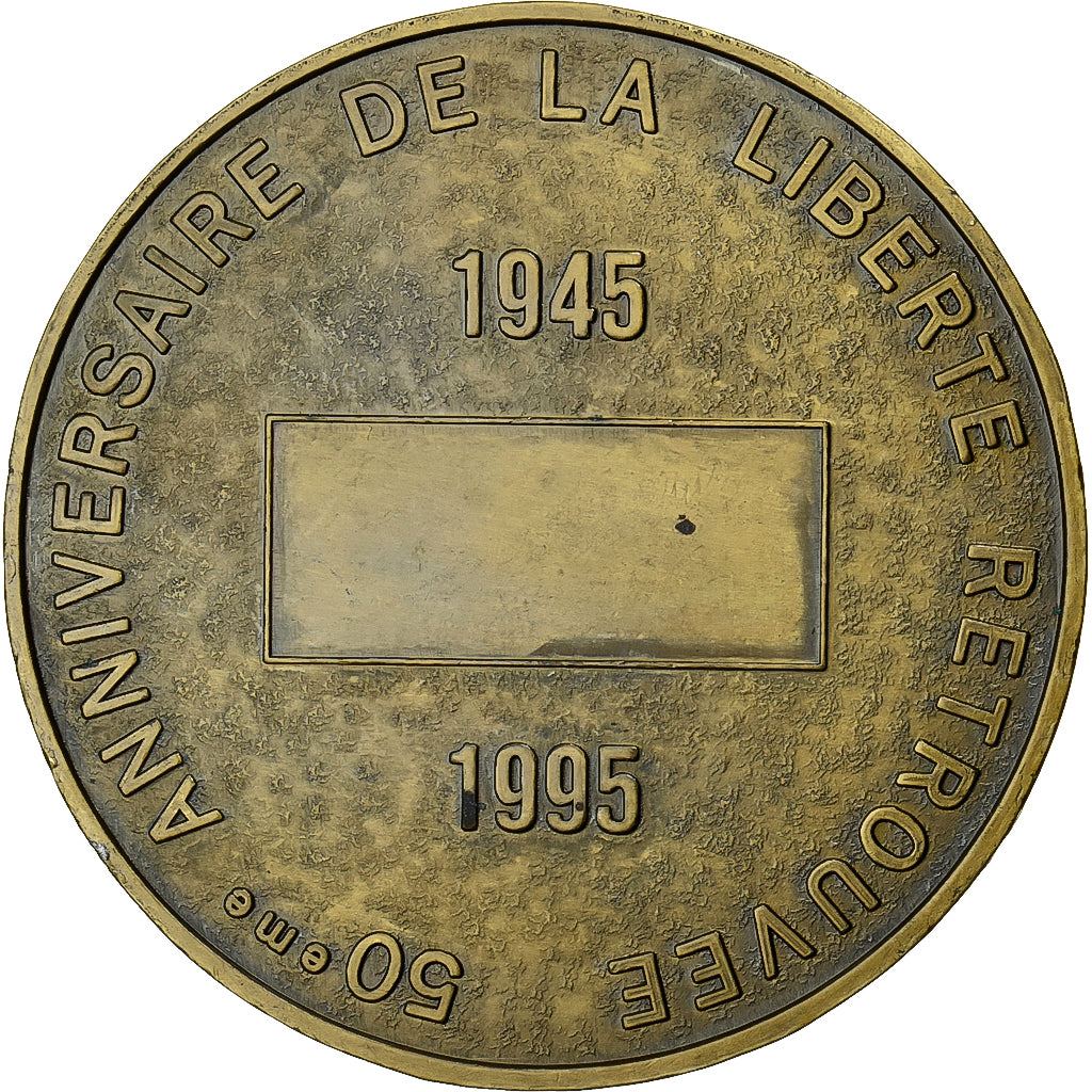 Francia, medaglia, Combattants Prisonniers de Guerre, 50ème Anniversaire, 1995