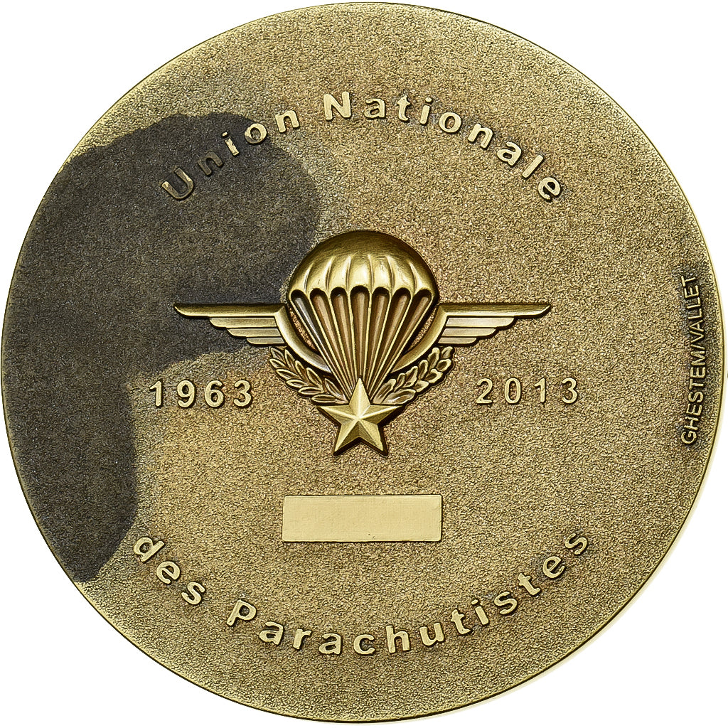 Francia, medaglia, Cinquantenaire de l'Union Nationale des Parachutistes, 2013