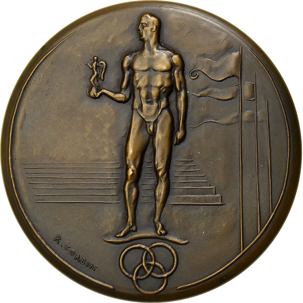 France, Medal, Direction Générale de l'Education Physique, Bronze, Corbin