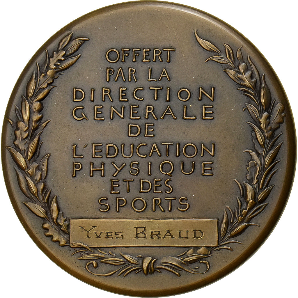 France, Medal, Direction Générale de l'Education Physique, Bronze, Corbin