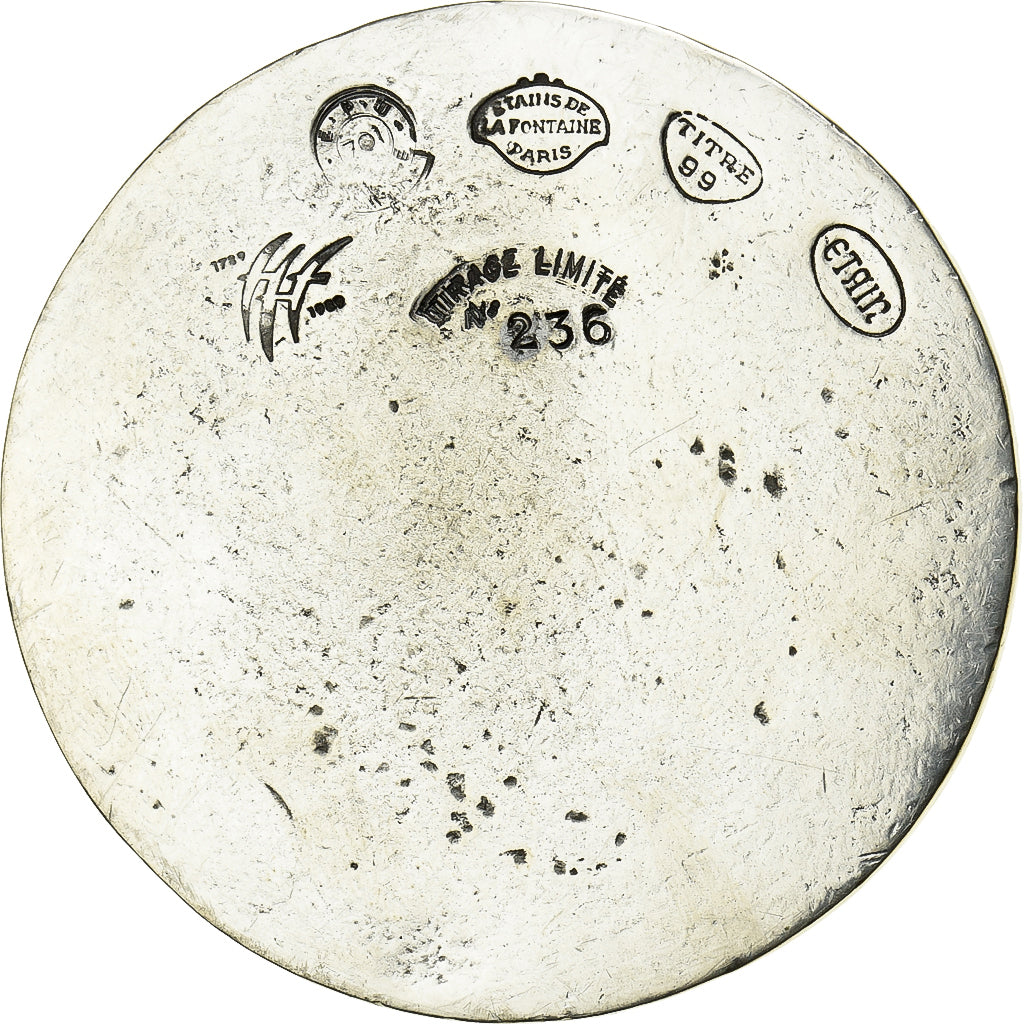 Francia, medalla, Bicentenaire de la Révolution Française, 1989, Hojalata, EBC