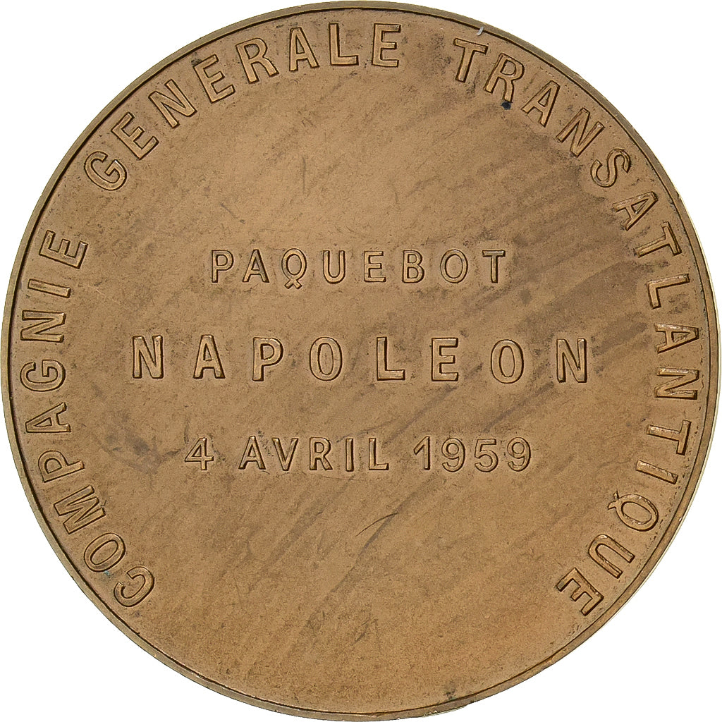 Francia, medaglia, Forges et Chantiers de la Méditerranée à la Seyne, 1959