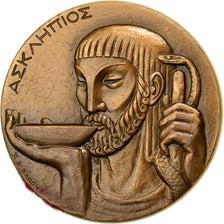 Francia, medaglia, Académie Nationale de Médecine, 1979, Bronzo, Baron, BB+