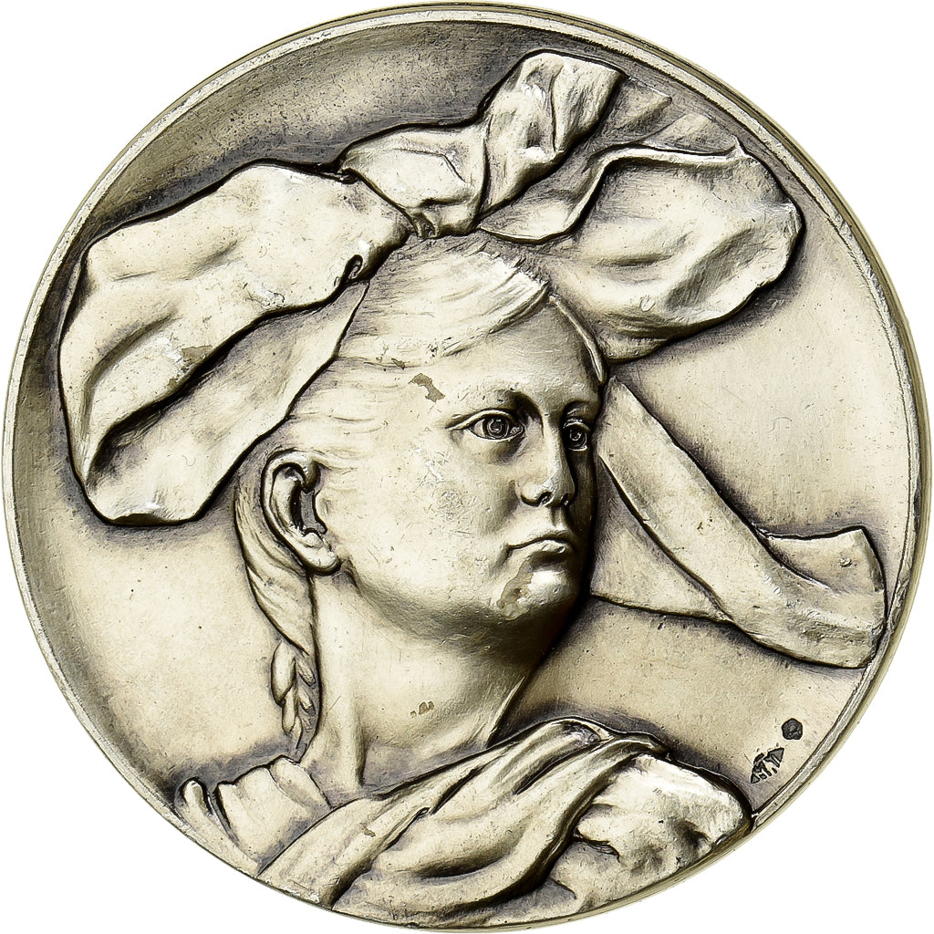 France, Médaille, Docteur Louis Hollender, 1973, Argent, SPL