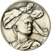 France, Médaille, Docteur Louis Hollender, 1973, Argent, SPL
