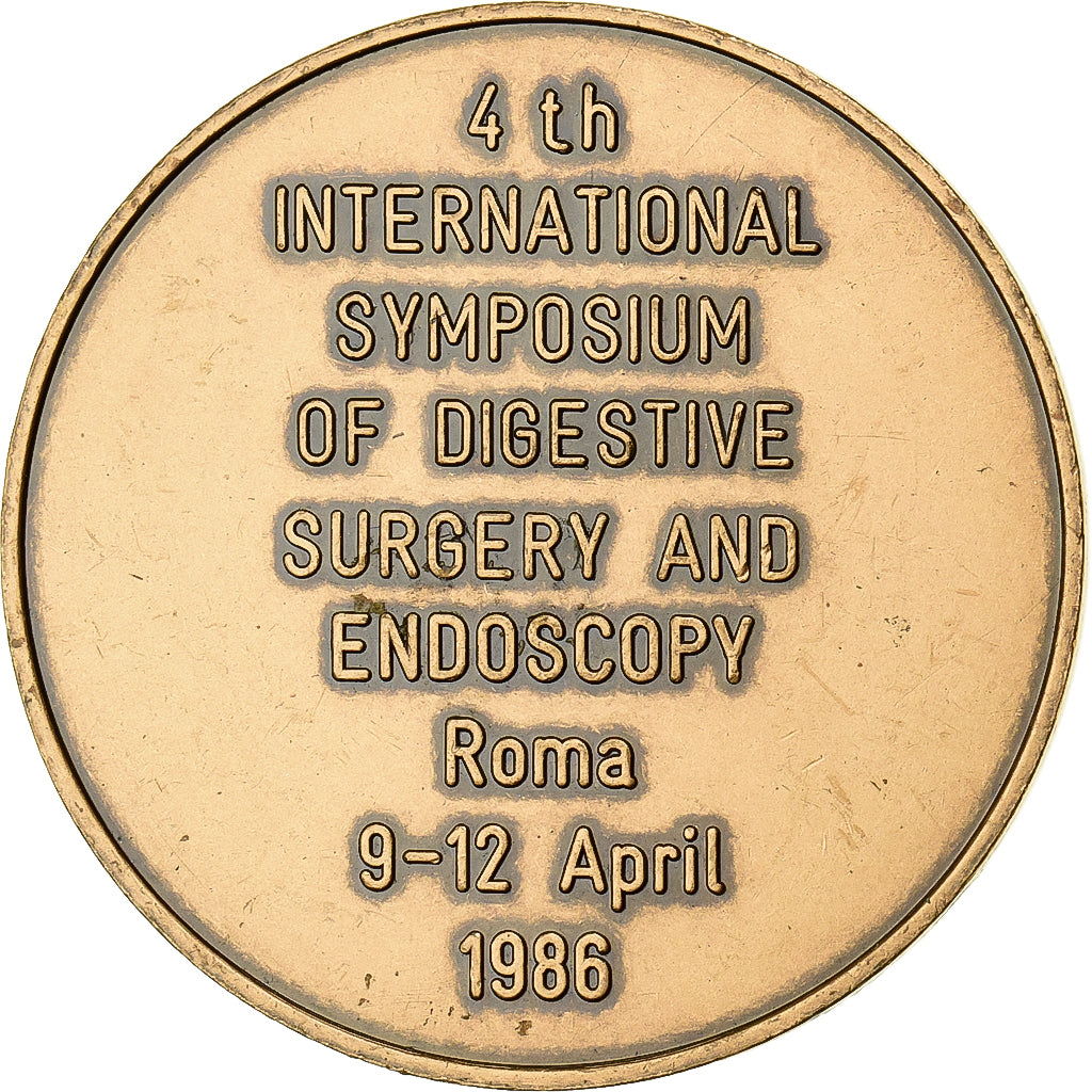 Italy, Medal, 4th International Symposium of Digestive Surgery and Endoscopy