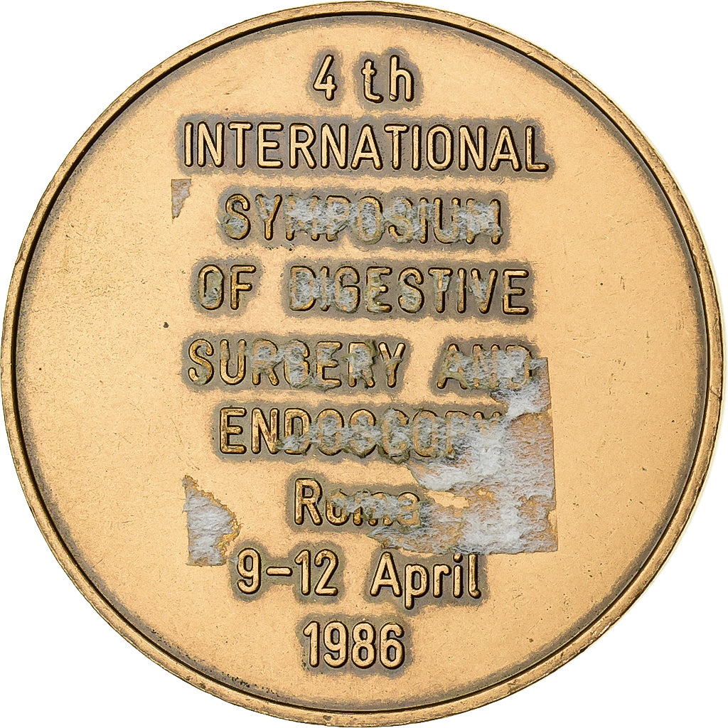 Italy, Medal, 4th International Symposium of Digestive Surgery and Endoscopy