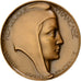 Frankreich, Medaille, Caisse Nationale de Prévoyance, Travail, 1963, Bronze