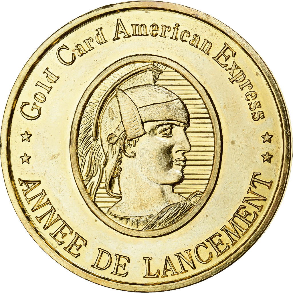 Francia, medaglia, Lancement de la Gold Card American Express, Bronzo, BB+