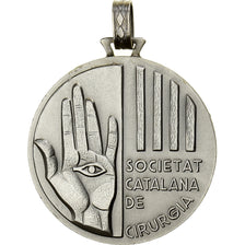 Spanje, Medaille, Societat Catalana de Cirurgia, 1993, Silvered bronze, PR