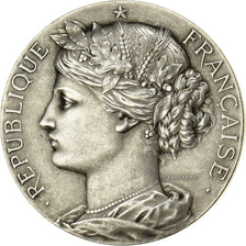 France, Medal, Concours de Pompes, Formerie, 1906, Silver, Arthus Bertrand