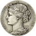 France, Medal, Concours de Pompes, Formerie, 1906, Silver, Arthus Bertrand