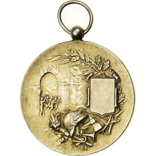 France, Medal, Concours de Pompes à Incendie, Silver, Rivet, EF(40-45)