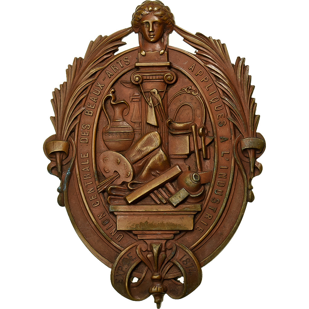 Francia, medaglia, Union Centrale des Beaux-Arts, Concours des Garçons, Bronzo