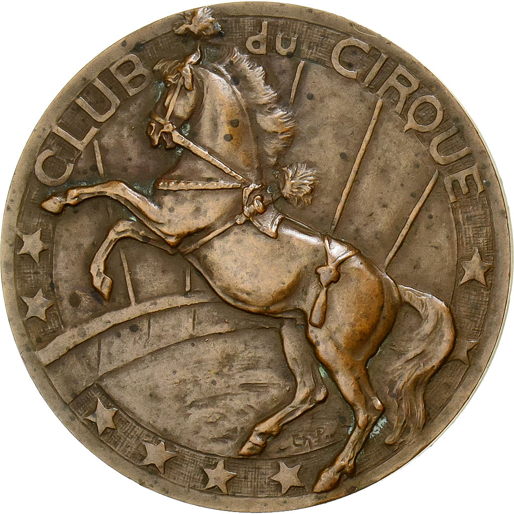 França, medalha, Le Club du Cirque, Bronze, AU(50-53)