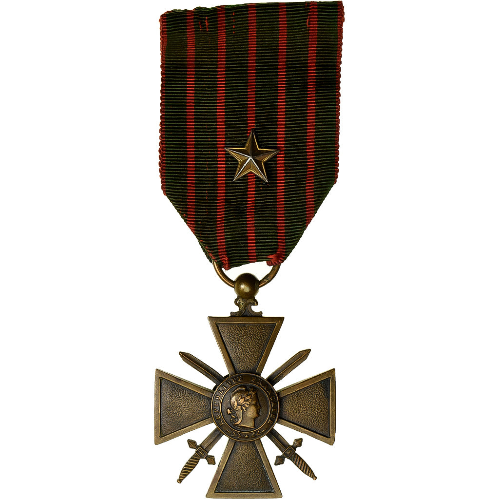 France, Croix de Guerre, Medal, 1914-1915, Une Citation, Excellent Quality