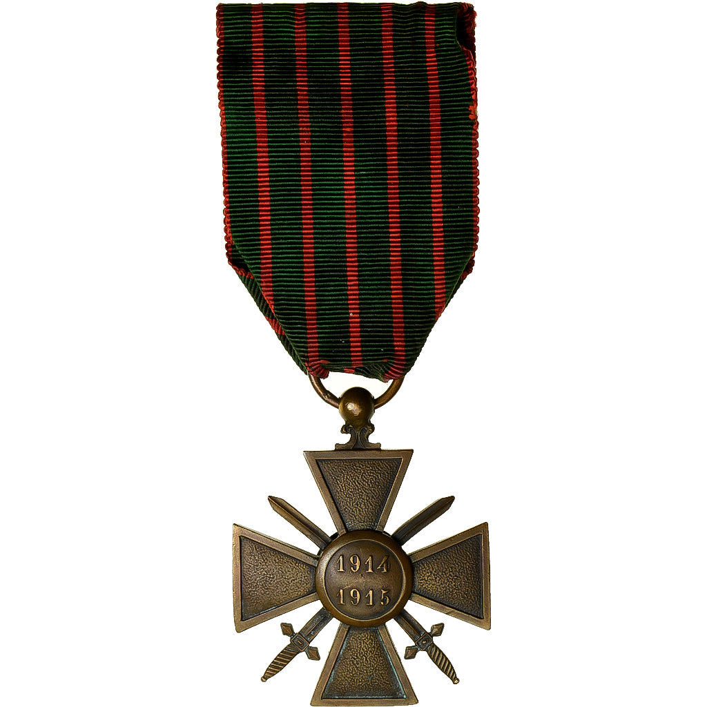 France, Croix de Guerre, Medal, 1914-1915, Une Citation, Excellent Quality