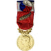 France, Médaille d'honneur du travail, Medal, 1977, Excellent Quality, Borrel