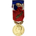 France, Médaille d'honneur du travail, Medal, 1981, Excellent Quality, Borrel
