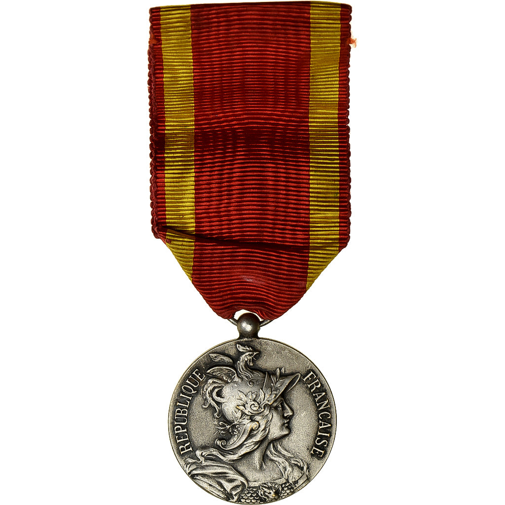 France, Sociétés Musicales de l'Eure, Medal, Excellent Quality, Silvered