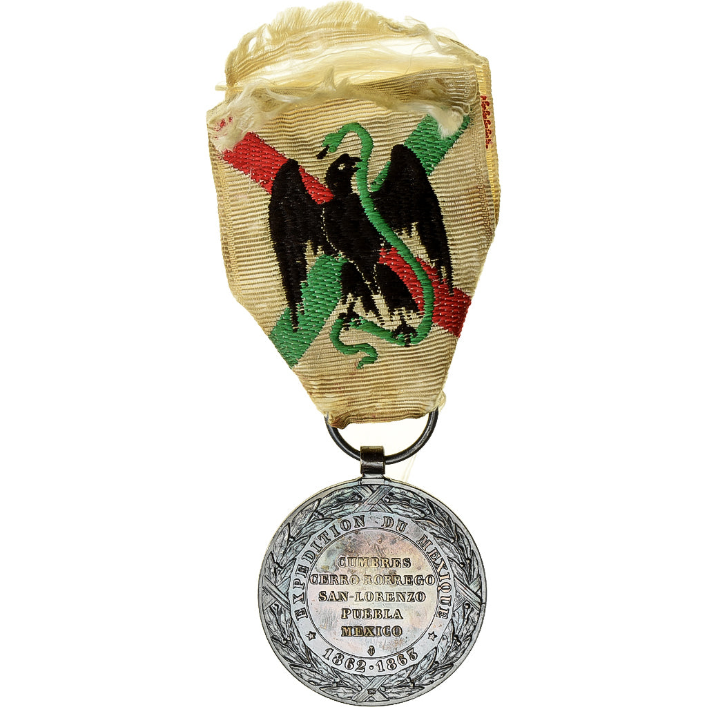 Messico, Napoléon III, Expédition du Méxique, WAR, medaglia, 1862-1863