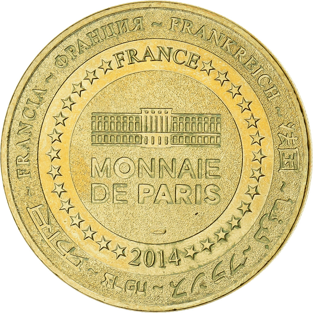 Frankreich, betaalpenning, 69/ Notre-Dame de Fourvière - Lyon, 2014