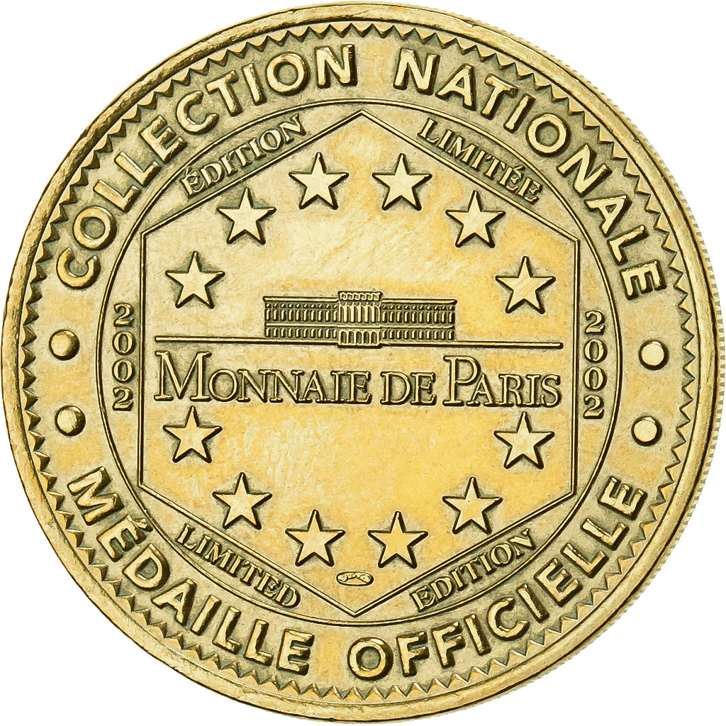 Francia, zeton, Cherbourg - Cité de la mer n°1, 2002, Aluminio y cuproníquel