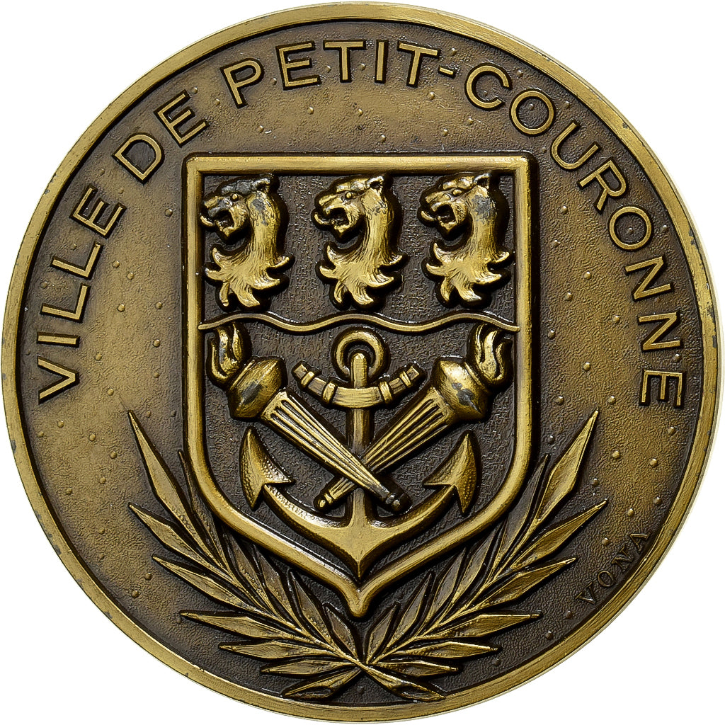 Francia, medaglia, Ville de Petit-Couronne, Bronzo, Vona, SPL-