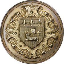 Frankreich, Medaille, Lycée Corneille de Rouen, 1900, Silber, Lecomte, UNZ