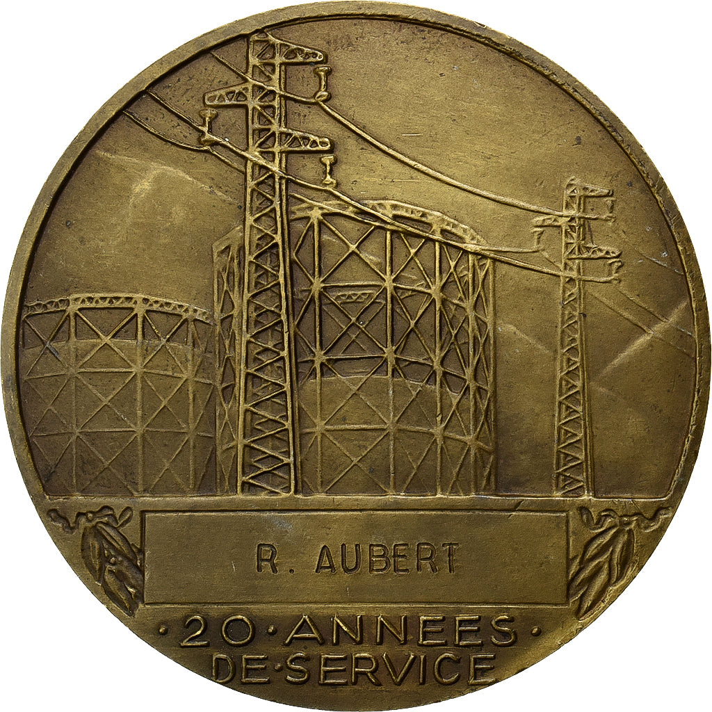 França, medalha, Électricité de France et gaz de France, Bronze, Dropsy