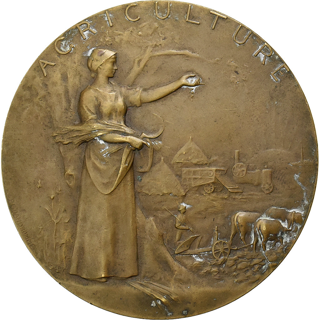 França, medalha, Agriculture, Bronze, Prud'homme, EF(40-45)