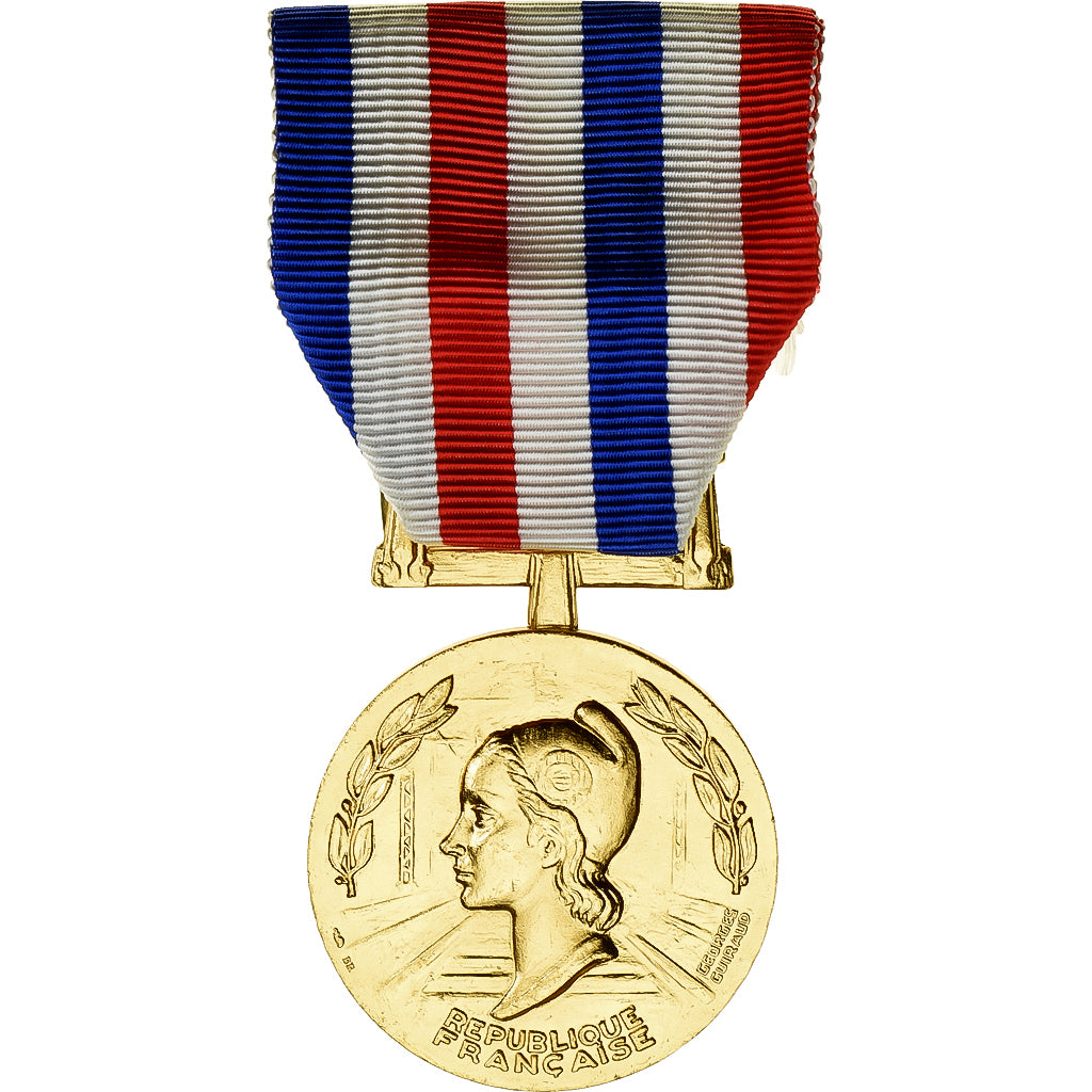 Francja, Honneur des Chemins de Fer, Kolej, medal, 1981, Doskonała jakość