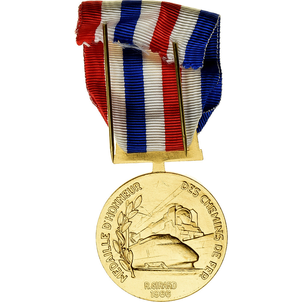 Frankreich, Honneur des Chemins de Fer, Railway, Medaille, 1996, Palme