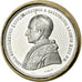 Vatican, Médaille, Le Pape Léon XIII, Rome, 1887, Etain, SPL