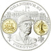 France, Medal, 2000 Ans d'Histoire Monétaire, Franc Semeuse, Silver, MS(65-70)