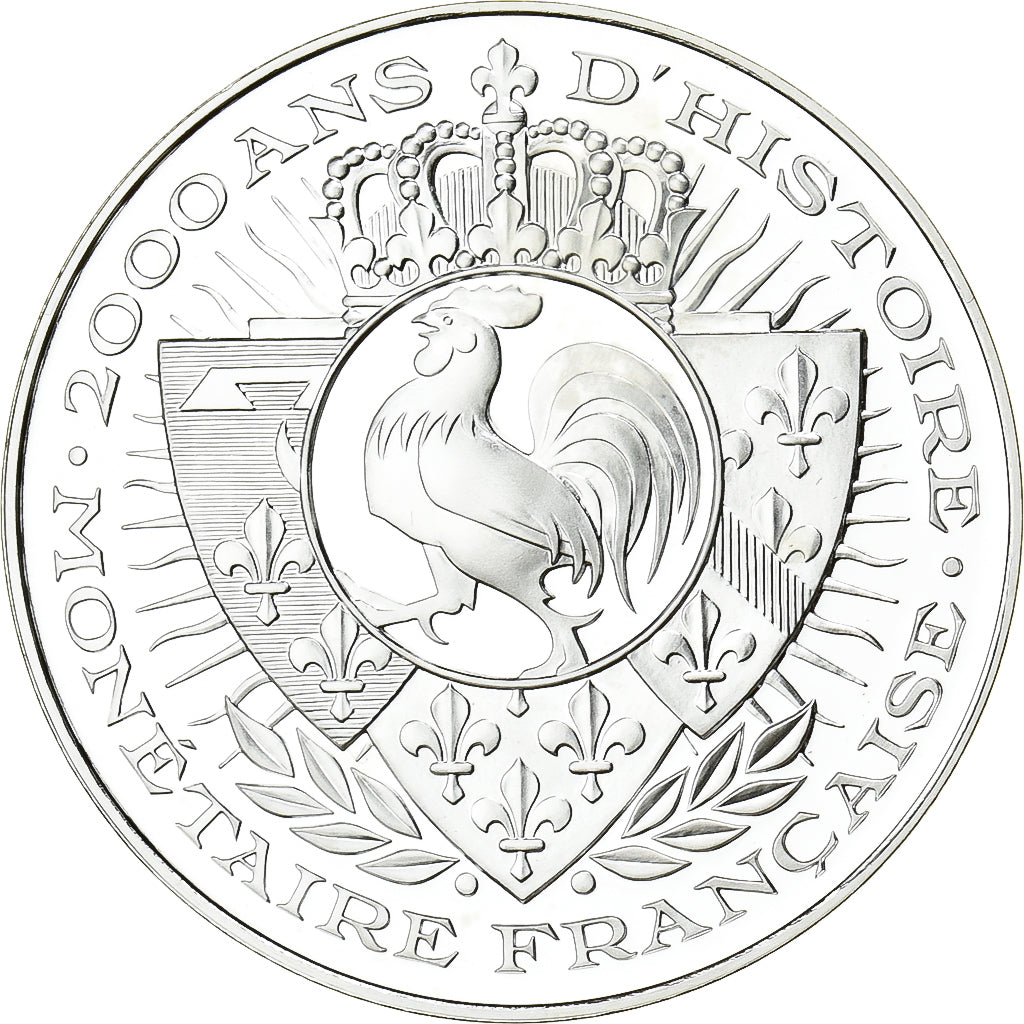 France, Médaille, 2000 Ans d'Histoire Monétaire, 40 Francs or Louis-Philippe