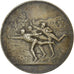 Frankreich, Medaille, Sport, Silvered bronze, Art Nouveau, VZ