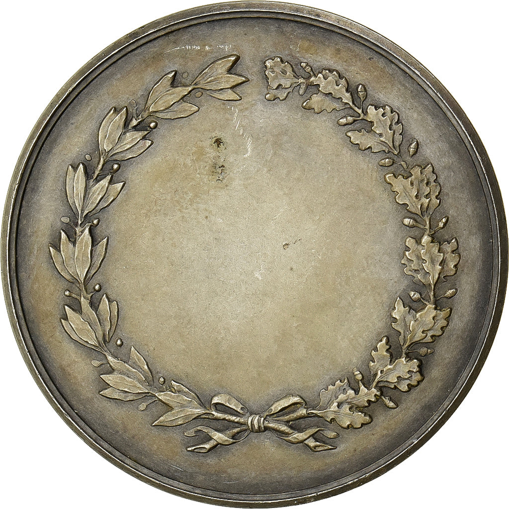 Frankreich, Medaille, Sport, Silvered bronze, Art Nouveau, VZ